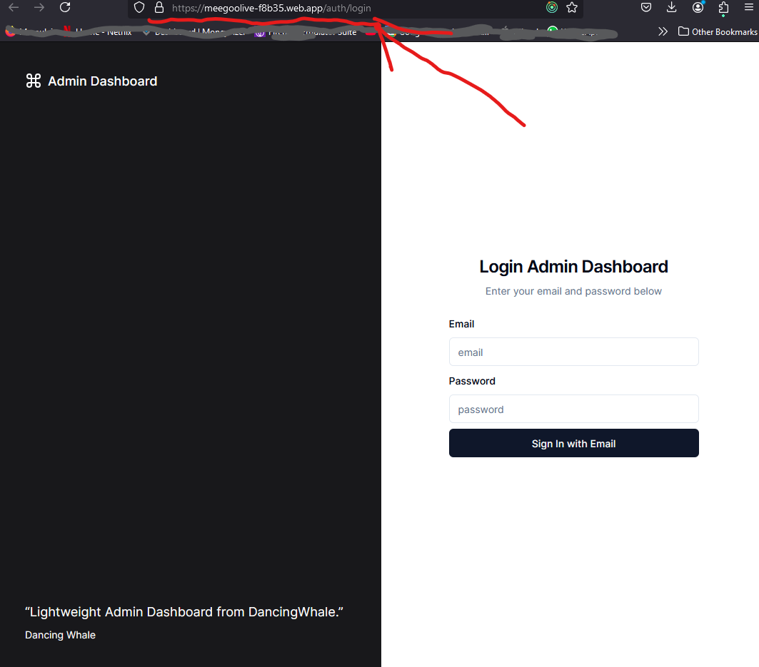 Admin Dashboard